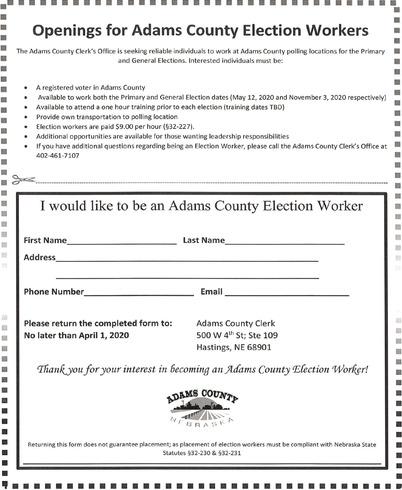 Election workers